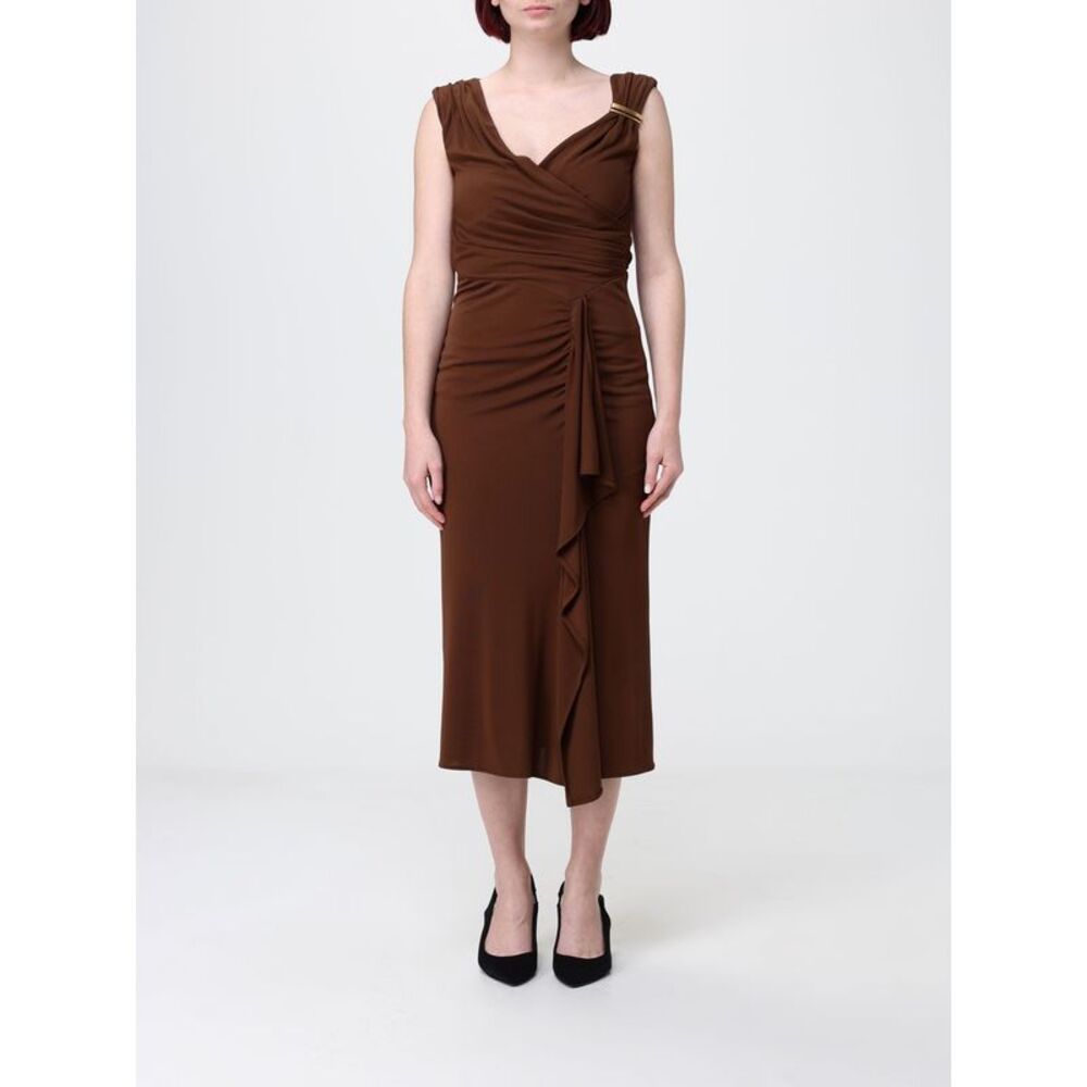 Max Mara Studio Dress Woman Brown